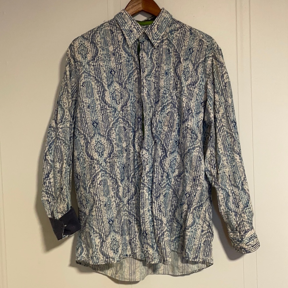 Men’s vintage style dress shirt